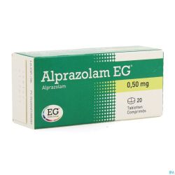 Alprazolam EG      Comp 20 X 0,50Mg