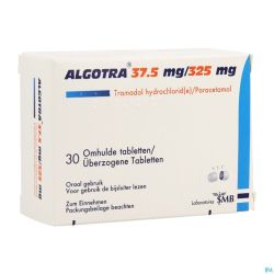 Algotra Comp Enrobes 30 X 325mg/37,5mg