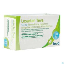 Losartan Teva 50mg Comp Pell 98 X 50mg