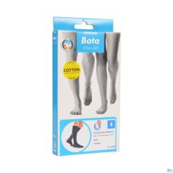 Bota Relax 280 Coton Bas Jarret Noir N4