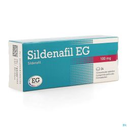 Sildenafil EG 100 Mg Tabl Pell 24 X 100 Mg