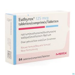 Euthyrox 125mcg Comp 84 Nf