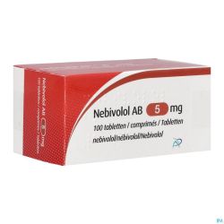 Nebivolol Ab 5mg Comp 100 X 5mg