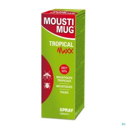 Moustimug Tropical Maxx 50% Deet Spr 100ml