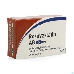 Rosuvastatin Ab 5mg Comp Pell 28 X 5mg