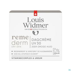 Widmer Remederm Creme Jour Uv30 N/parf Pot 50ml