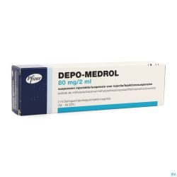 Depo-medrol Ser Inj 1 X 80mg/2ml