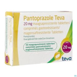 Pantoprazole Teva 20mg Gastro Resist Comp 56 Blis
