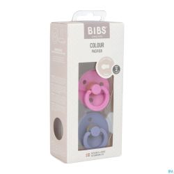 Bibs 2 Tetine Duo Bubblegum/peri