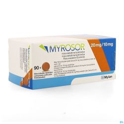 Myrosor 20mg/10mg Comp Pell 90