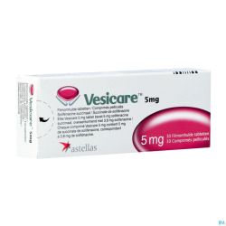 Vesicare Tabl 30 X 5mg