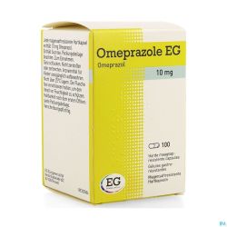 Omeprazole EG 10Mg Gastro Resist Caps Pot 100X10Mg