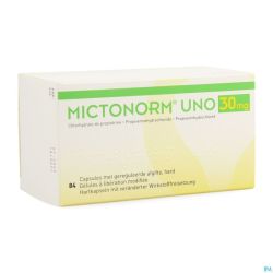 Mictonorm Uno 30mg Liberation Modifiee Caps 84