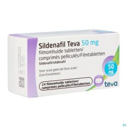 Sildenafil Teva 50mg Comp Pell 24x 50mg