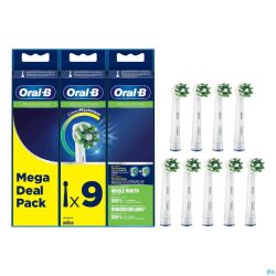 Oral-b Refill Eb50-9 Crossaction 9
