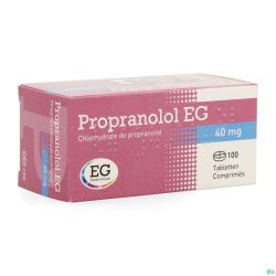 Propranolol EG        Comp 100X40Mg