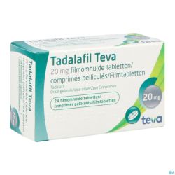 Tadalafil Teva Comp Pell 24 X 20,0mg