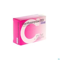 Clarithromycine EG Comp 21X500Mg