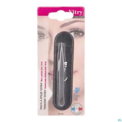 Vitry Pince Epil Extra Inox Mors Pointus 1019