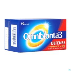 Omnibionta3 Defense Multivitamines Immunité (90 comprimés)