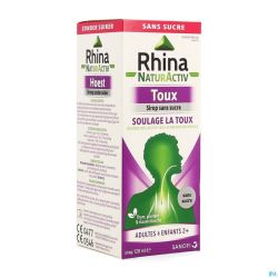 Rhina Natur Activ Toux Sans Sucre Sirop 120ml