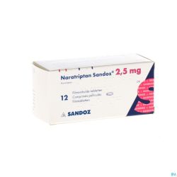 Naratriptan Sandoz Comp Pell 12 X 2,5mg