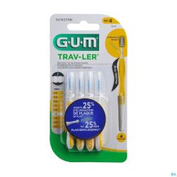 Gum Proxabrush Travel Tap Xfine 4 1514