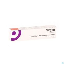 Virgan Gel Ophtalmique/ Ooggel 5g