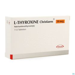 l Thyroxine Christiaens Comp 112x0,050mg