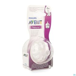 Philips Avent Natural 2.0 Tetine Firstflow SCF040/27