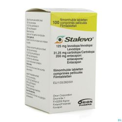 Stalevo 125mg/31,25mg/200mg Comp Pell 100