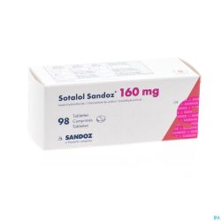 Sotalol Sandoz Comp 98 X 160mg