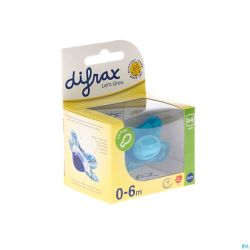 Difrax Sucette Combi Sil Petit 0-6m 123