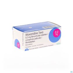 Moxonidine Teva Comp 100 X 0,2mg