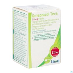Omeprazol Teva 20mg Caps Gastro Resist Dur Pot 28
