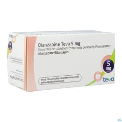Olanzapine Teva 5mg Comp Pel 98 X 5mg