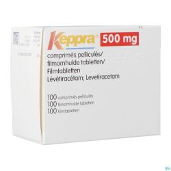 Keppra 500mg compr. pellic. (100)
