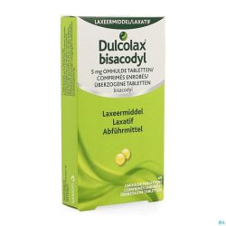 Dulcolax Bisacodyl Drag 40x 5mg