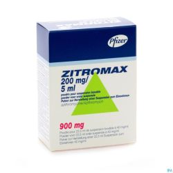 Zitromax Pulv Susp Per Os Fl 900mg - 22,5ml