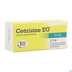 Cetirizine EG          Comp 50X10Mg