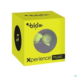 Blox Xperience Music Bouch.or. Jaune Fluo 1 Paire