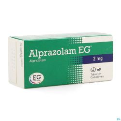 Alprazolam EG Comp 60X2,00Mg