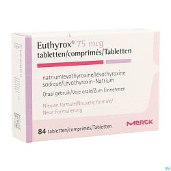 Euthyrox 75mcg Comp 84 Nf