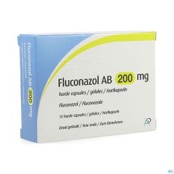 Fluconazol Ab 200mg Caps Durs 10