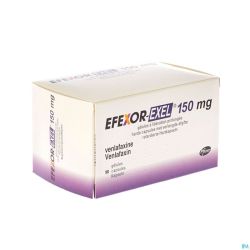 Efexor Exel 150mg Caps Liberation Prolonge 98