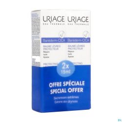 Uriage Bariederm Levres Baume Tube 2x15ml Promo