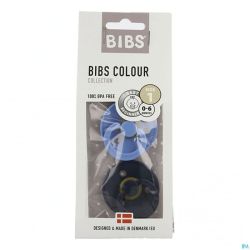 Bibs 1 Tetine Duo Sky Blue Deep Space