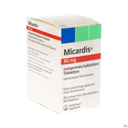 Micardis Comp 98 X 80mg