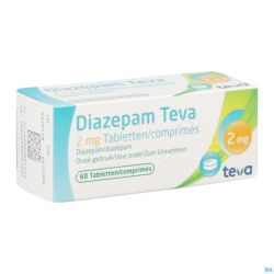 Diazepam Teva Comp 60x 2mg