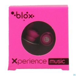 Blox Music Bouchons Oreille Rose Fluo 1 Paire